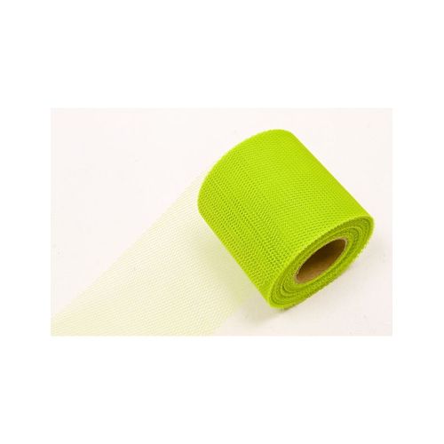 Rouleau De Tulle Vert Anis 20 Mètres