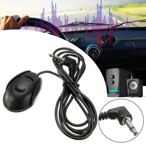 Microphone Portable Pour Autoradio, 3.5mm, Gps, Dvd, Bluetooth, Micro Externe, Pièces Intérieures, Outils Et Accessoires Automobiles