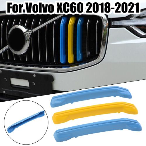 Couvercle De Calandre En Maille Centrale, 3 Pièces, Pièces Décoratives Adaptées À Volvo 2018 2019 2020 2021 Xc60