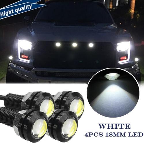 Kit De Feux De Calandre Led Blancs Universels, 4 Pièces, Feux De Position Latéraux Avant/Arrière Pour Camion Suv Ford Svt Raptor