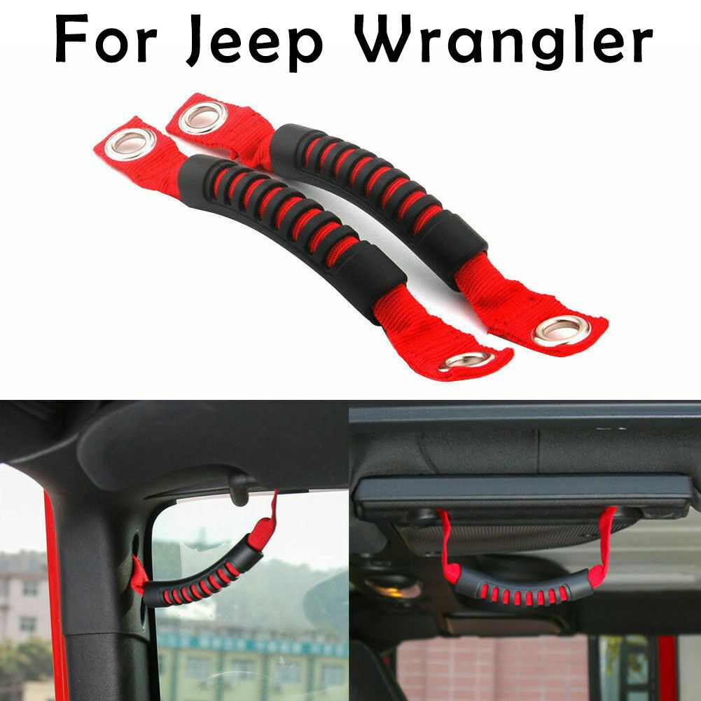 Poignée De Préhension Pour Jeep Wrangler Jk/Tj/Yj/Cj, 1 Pièce, Barre De Traction, Accessoires De Rampe De Sécurité Intérieure Pour Voiture