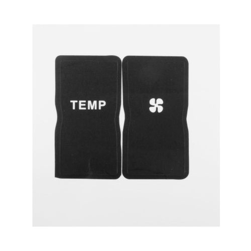 Autocollants De Réparation De Boutons De Contrôle De Climatisation, 1 Ensemble D'autocollants Pour Porsche Pour Boxster 987 911 A/C, Accessoires D'intérieur De Voiture
