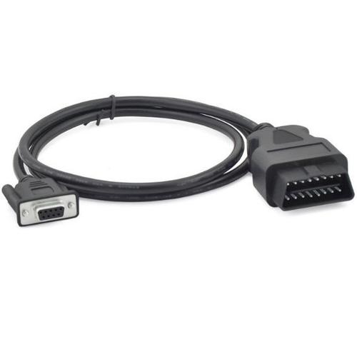 Câble D'extension Db9 Série Rs232 Femelle À 16 Broches Pour Connecteur Mâle Obd2, 1m, Adaptateur Pour Voiture