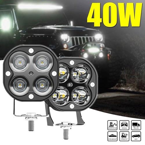 Feux De Course Led 3 ""Pour Voitures, Motos, Feux Antibrouillard, Drl, Pour Voiture, Niva Lada, Tout-Terrain, Atv, 4x4