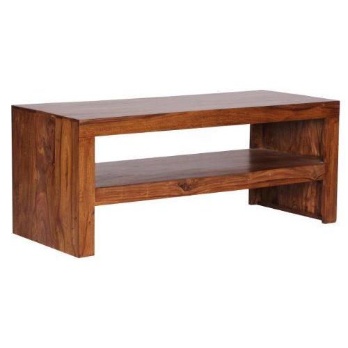 Table Basse 1 Niche 110x45x45 Cm En Bois De Sheesham Massif