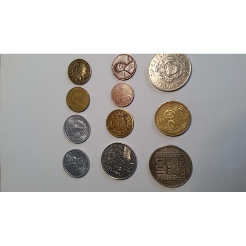 Lot De Pièces De Monnaies Diverses