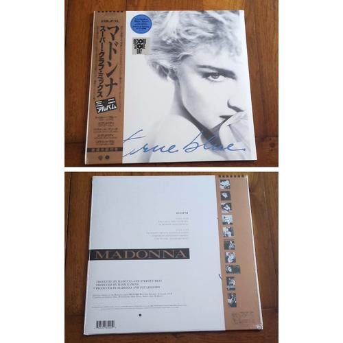 Disque Lp Madonna " True Blue " Limited Edition Blue Vinyl Record Day 2019 Mint