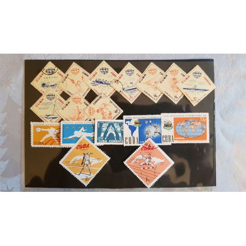 Lot De Timbres Cuba (1)