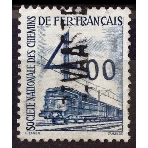 Colis Postaux - Petits Colis - 4,00 Bleu (Très Joli N° 44) Obl - France Année 1960 - Brn83 - N29904