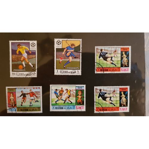 Lot De Timbres Emirats Arabes Unis - Jeux Olympiques Mexique 1970