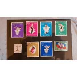 Lot De Timbres Haiti - Jeux Olympiques De Grenoble 1968