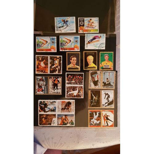 Lot De Timbres Emirats Arabes Unis - Jeux Olympiques Divers