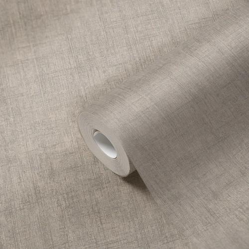 Papier peint non tissé - Gris - 385965 - Pour salon, couloir, cuisine - 10,05 x 0,53 m - Fabriqué en.[Z4887]