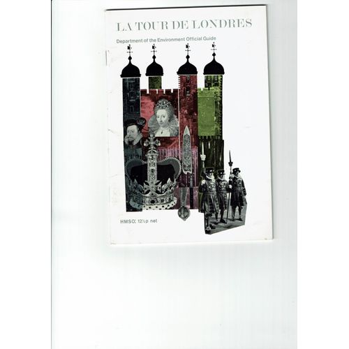 La Tour De Londres (Department Of The Environment Official Guide), 1960