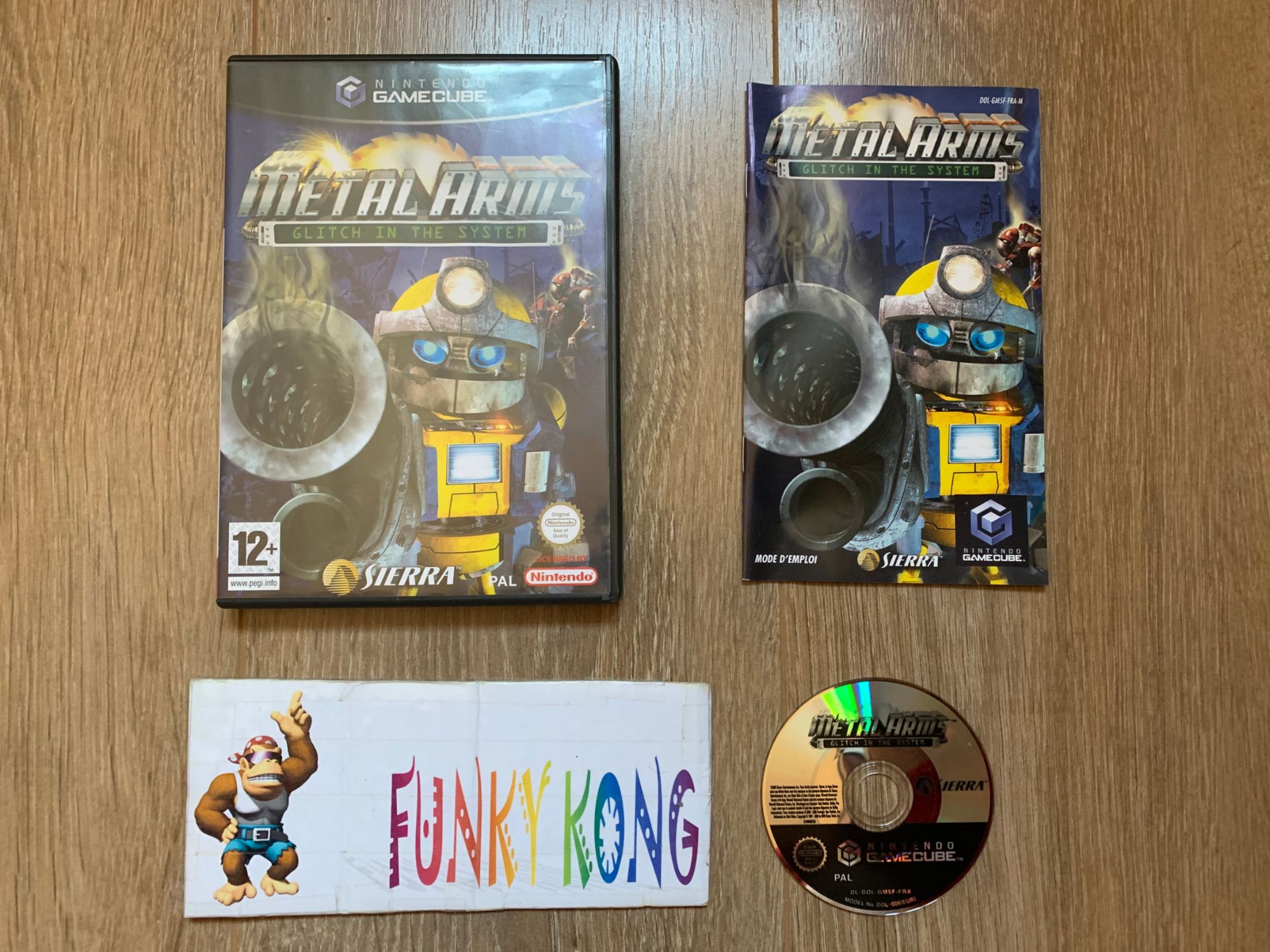 Metal Arms Gitch The System Nintendo Gamcube Gamecube