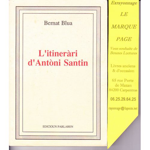 L'itinerari D'antoni Santin
