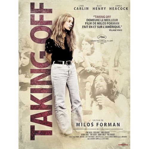 Taking Off De Milos Forman Avec Milos Forman Avec Lynn Carlin, Buck Henry... - Affiche Originale De Cinéma Format 120 Cm X 160 Cm