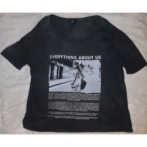 T-Shirt Mango "Everything About Us" Taille M