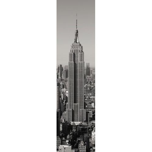 Lé unique papier peint déco EMPIRE STATE BUILDING NB 60 x 240 cm | Déco murale.[Z5528]