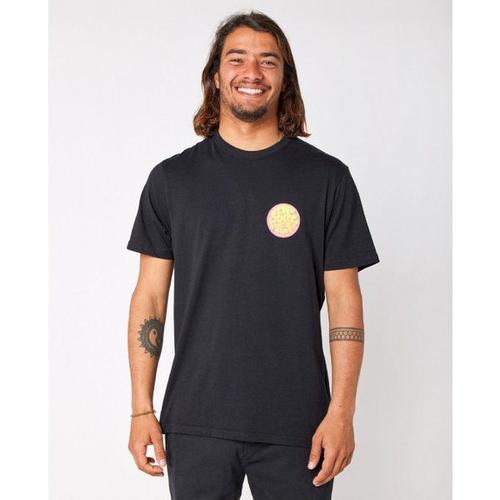 Passage Short Sleeve Tee - T-Shirt Homme Black L - L