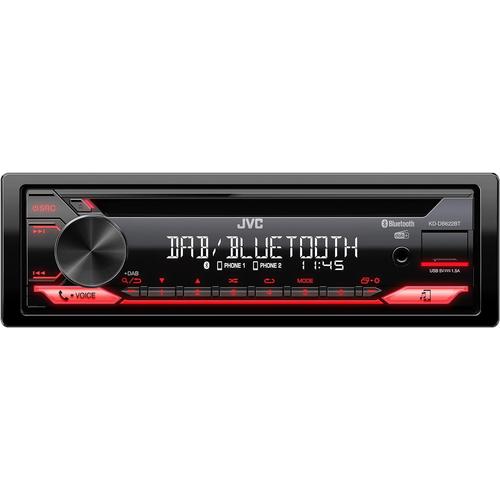 Autoradio CD avec DAB+ et kit mains libres Bluetooth (processeur de son, USB, entrée auxiliaire, contrôle.[Z110]