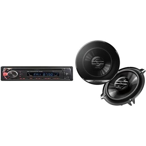 Autoradio DVD Clementine 9440, Stéréo 1 Din, Récepteur Audio Bluetooth Unité Principale Lecteur CD & Pioneer TS-G1320F.[Z526]