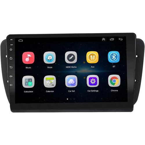 Carplay Radio Android Auto pour Seat Ibiza 6J 2009-2013 | Écran tactile capacitif 9"" GPS Navigation au volant Bluetooth 1G.[Z1694]