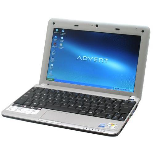 Notebook Advent 4211 - 10.1" Intel Atom N270 - 1.6 Ghz - Ram 1 Go - DD 80 Go