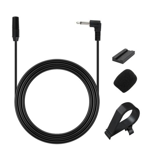 Microphone de 3,5 mm Compatible avec JVC Kenwood Sony Alpine, pour Autoradio Voiture, GPS, DVD, Véhicule Voiture Bluetooth,.[Z771]