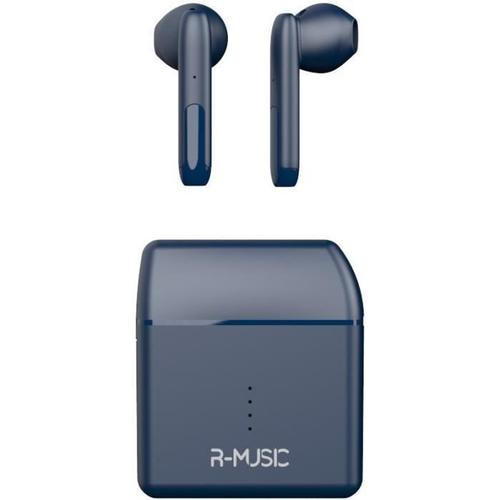 R-MUSIC MIRA - Écouteurs sans fil avec micro - embout auriculaire - Bluetooth - bleu