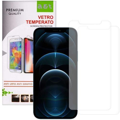 Lot De 2 Protections D'écran En Verre Trempé Iphone 12 Pro Max 6,7"" Anti-Rayures, Facile À Ouvrir