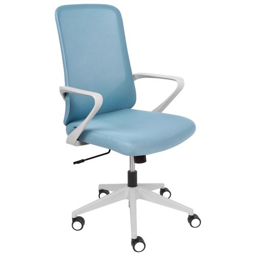 Chaise De Bureau Bleu Clair Expert