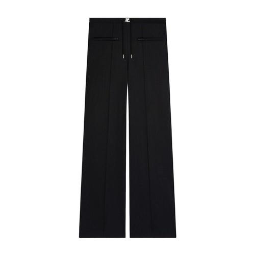 Courrèges - Trousers > Wide Trousers - Black