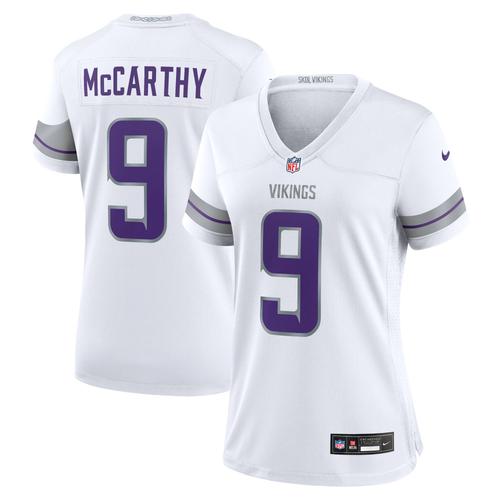 Minnesota Vikings Nike Alternate Game Jersey - Custom - Womens - J.J. Mccarthy 9