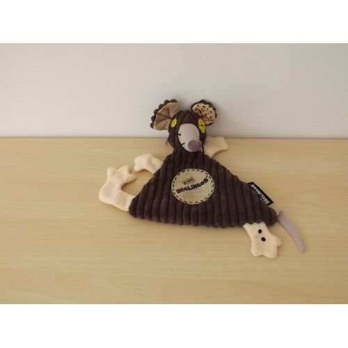 Doudou Souris Marron Les Déglingos