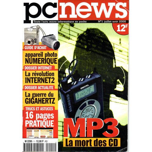 Pcnews N° 1 : Mp3, La Mort Des Cd?/ Guide D'achat Photo Numérique/ La Guerre Du Gigahertz...