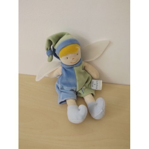 Doudou Fée Lutin Bleu Vert Doudou Et Compagnie