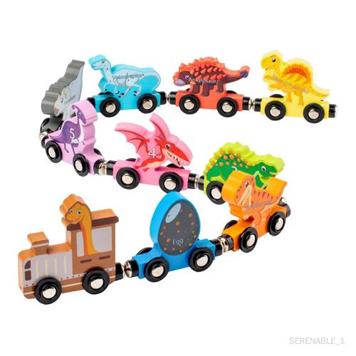 Train À Empiler En Bois, Ensemble De Jouets De Motricité Fine, Jouets De Tri Montessori Pour Garçons Et Filles De 1, 2 Et 3 Ans