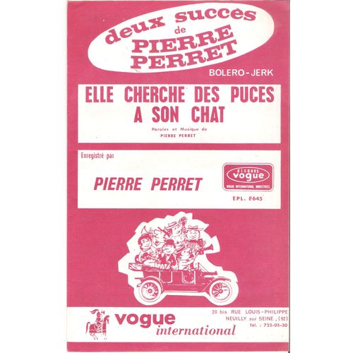 Elle Cherche Des Puces À Son Chat +J'aime Quand Elle Est Contrariée Pierre Perret