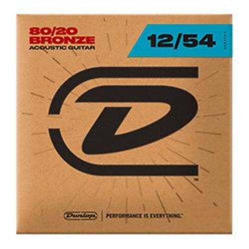 Jeu Guitare Acoustique Dunlop Light 12 54