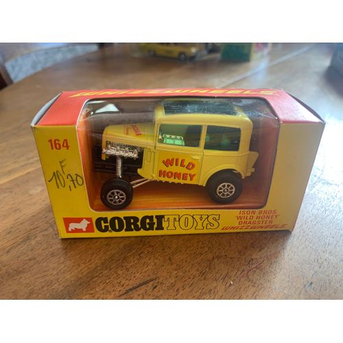 Wild Honey Dragster Ison Bros Whizz Wheels Corgi Toys 164 Avec Boite-Corgi