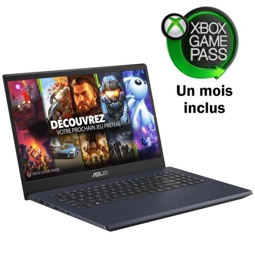 Ordinateur Portable Asus VivoBook S1504GA-NJ250W 15.6 Intel Core i3 8 Go  RAM 256 Go SSD Noir - Azerty Français - PC Portable