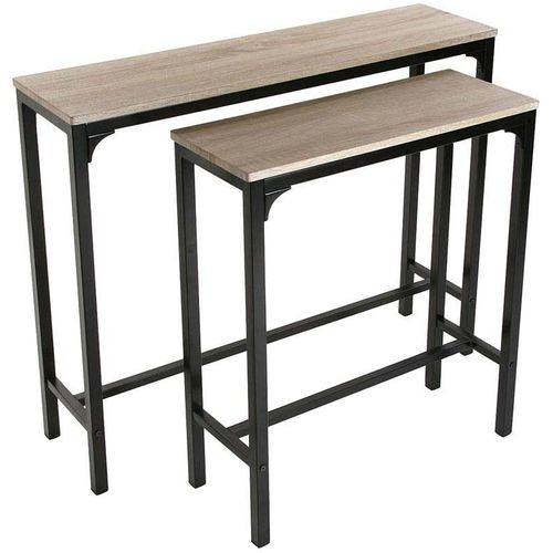 Consoles D'entrée En Métal (Lot De 2)