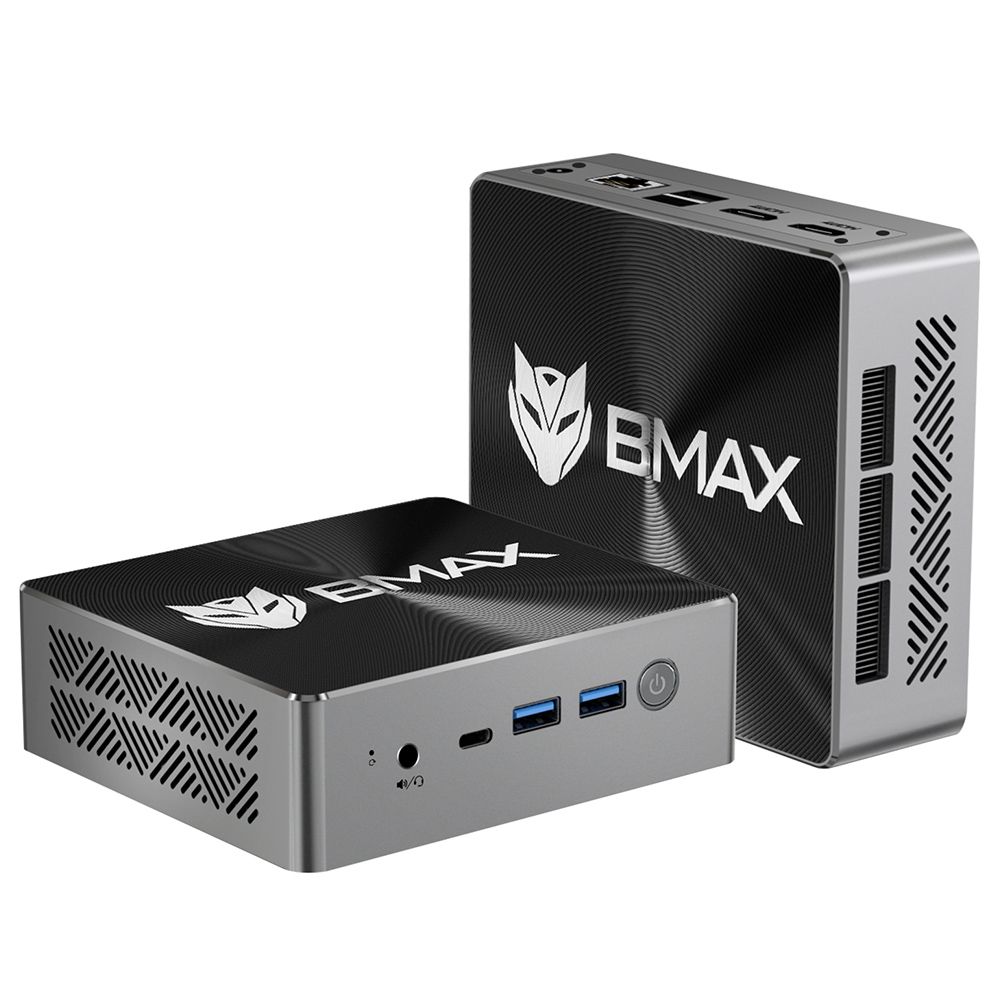 Mini PC BMAX B8 Plus Intel Core i5-12600H 12 coeurs Max - 4.5 Ghz - Ram 24 Go - SSD 512 Go - WiFi Bluetooth 5.0