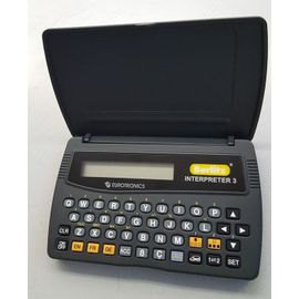 Berlitz Interpreter 3 by Eurotronics Traducteur EN-GE-FR, convertisseur, calculatrice