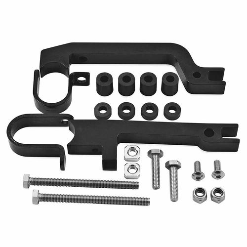 Kit De Montage Mnt Kt Pour Protège Mains De Moto, Noir, Résistant, Ne Convient Pas Aux Freins Hayes