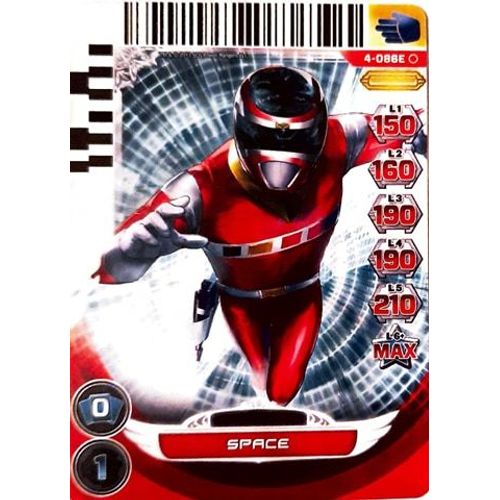 Carte Power Rangers - Space 4-086e