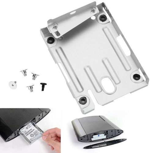 Kit De Vis De Support De Montage De Disque Dur En Métal Pour Sonys Ps3 Slim