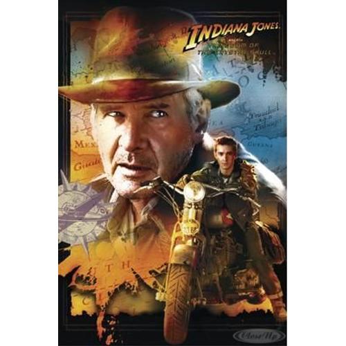 Indiana Jones Poster, Affiche Kingdom Of The Crystal Skull