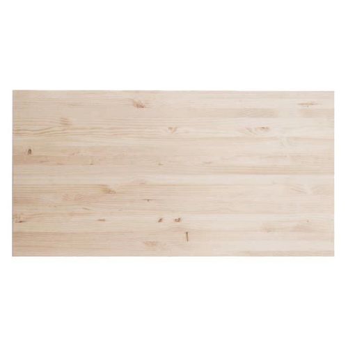 Plateau De Bureau En Pin Massif 120 X 60 Cm